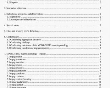 Digital Item Declaration mapping to the conceptual model for resource aggregation