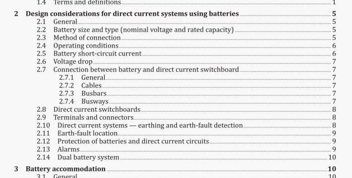 Guide to the installation, maintenance, testing and replacement of secondary batteries in buildings