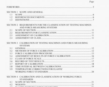 Calibration and classification of force-measuring systems