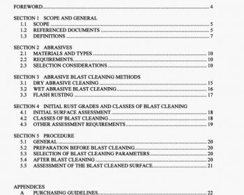 Metal finishing—Preparation and pretreatment of surfaces