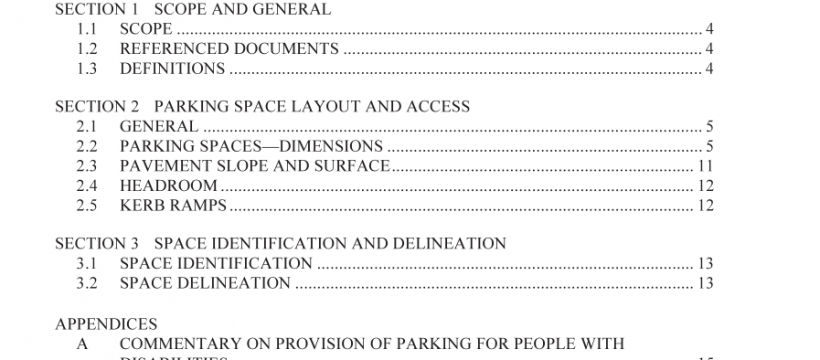 AS NZS 2890.6:2009 pdf free download