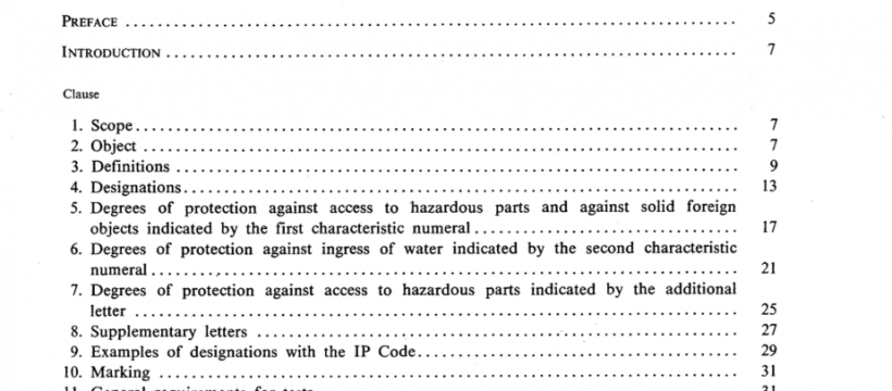 IEC 60529:1989 pdf free download