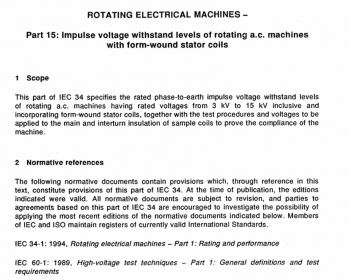 IEC 60034-15:1995 pdf free download