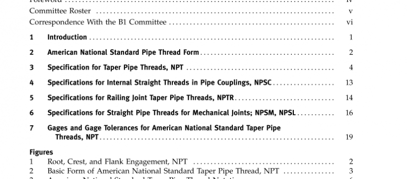 ASME B1.20.1:2013 pdf free download